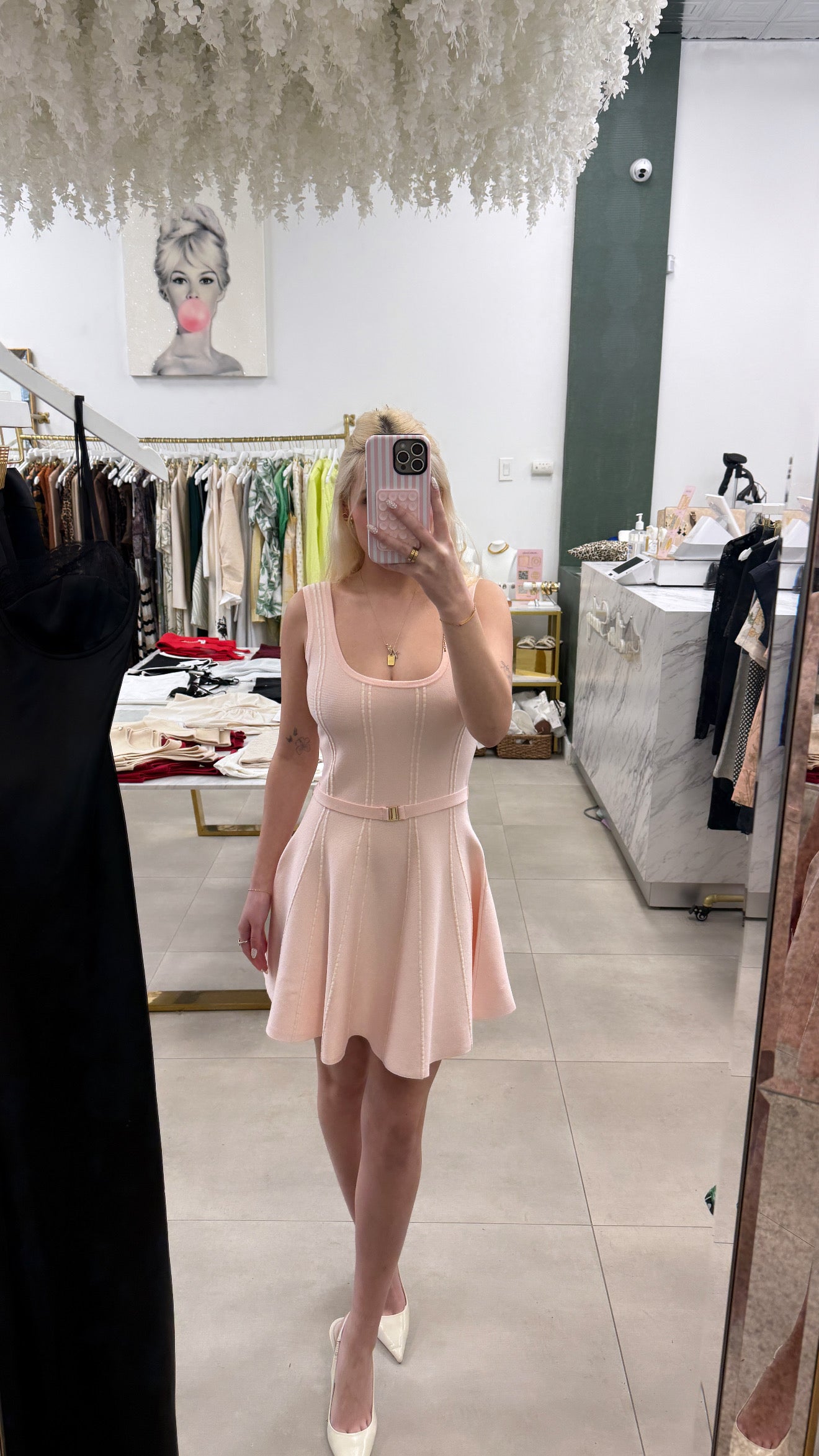 Ivy Knit Mini Pastel Pink