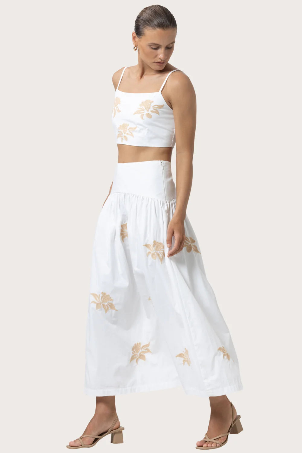 Oliver Embroidered skirt