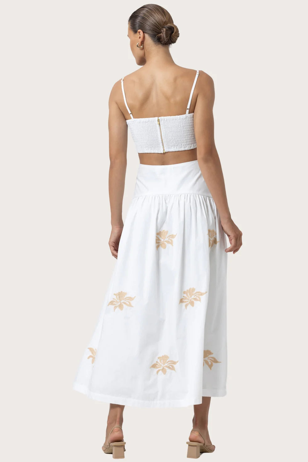 Oliver Embroidered skirt