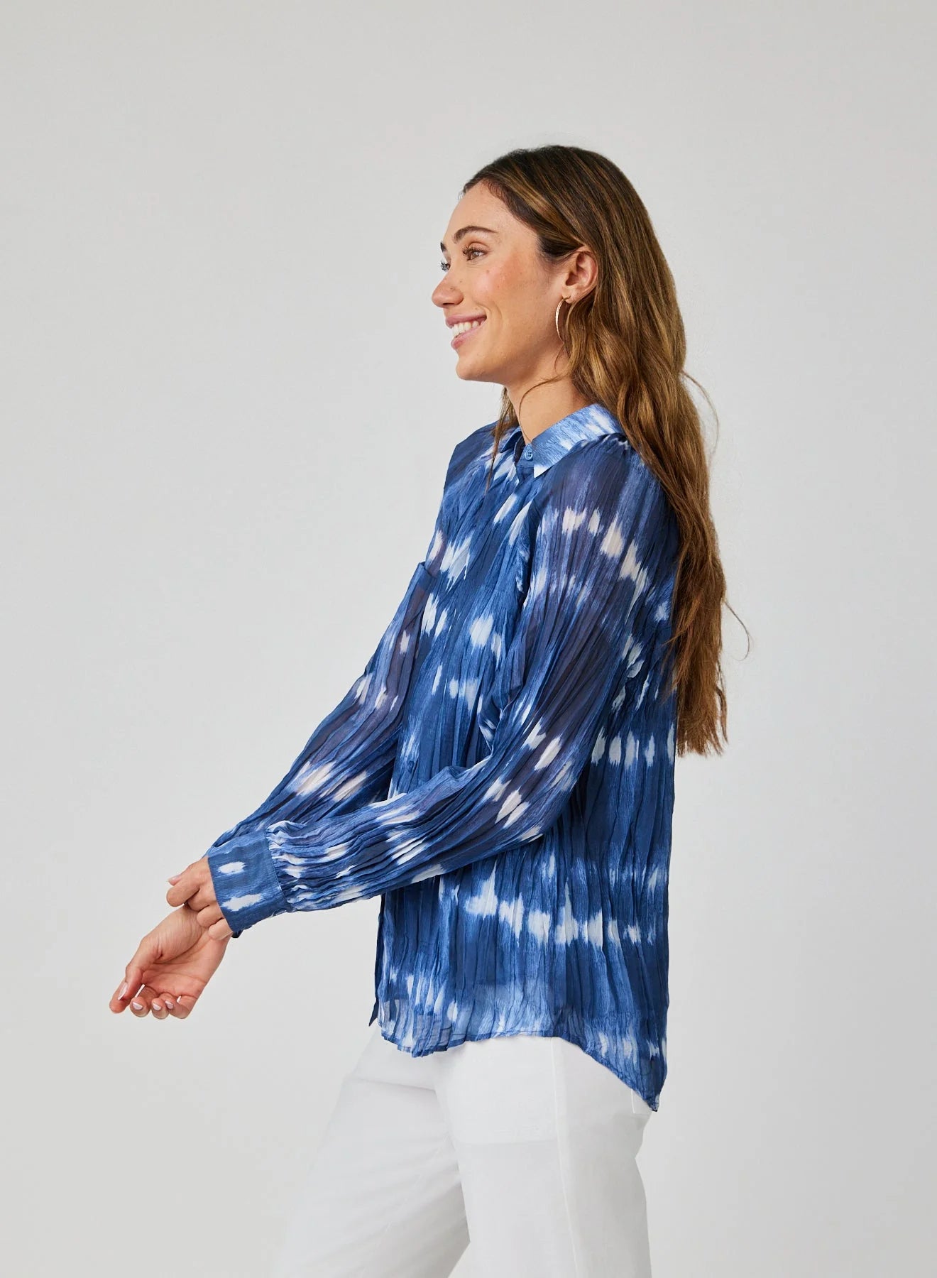 pleated reglan top