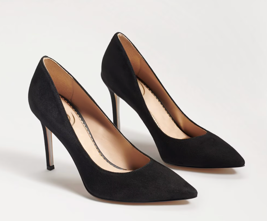 Hazel Black Suede
