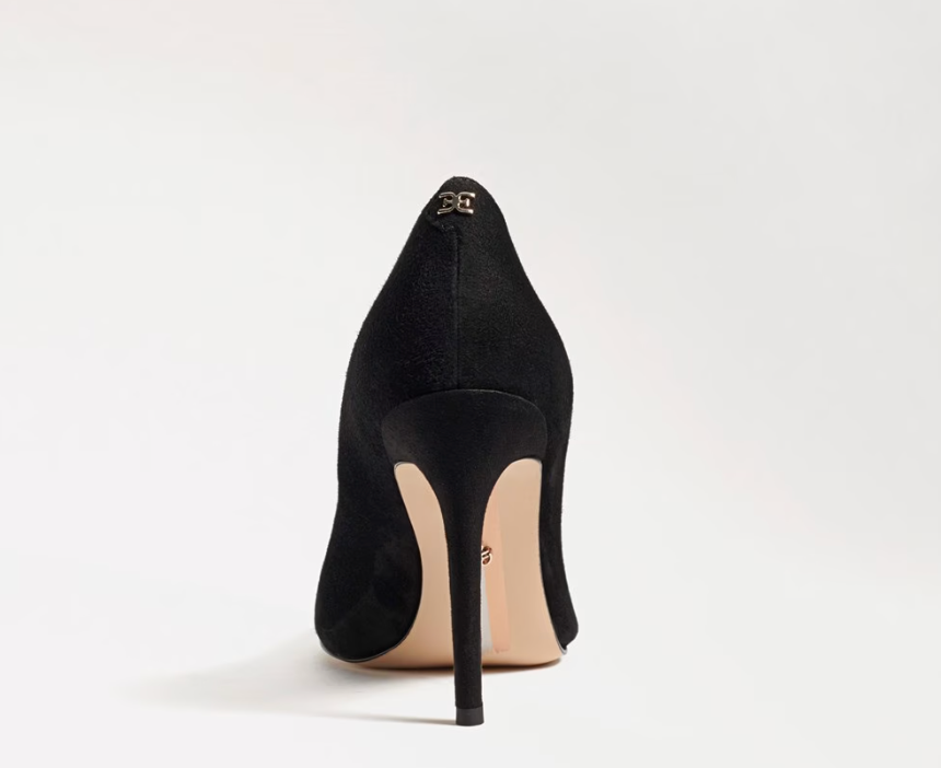 Hazel Black Suede