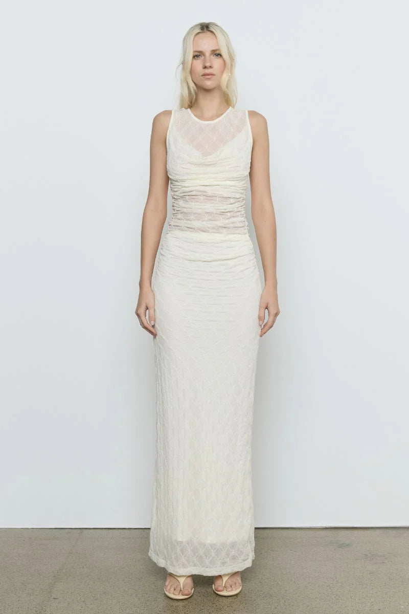 Venus Cowl Mesh Dress Another Sunday Venus Cowl Mesh Dress Another Sunday