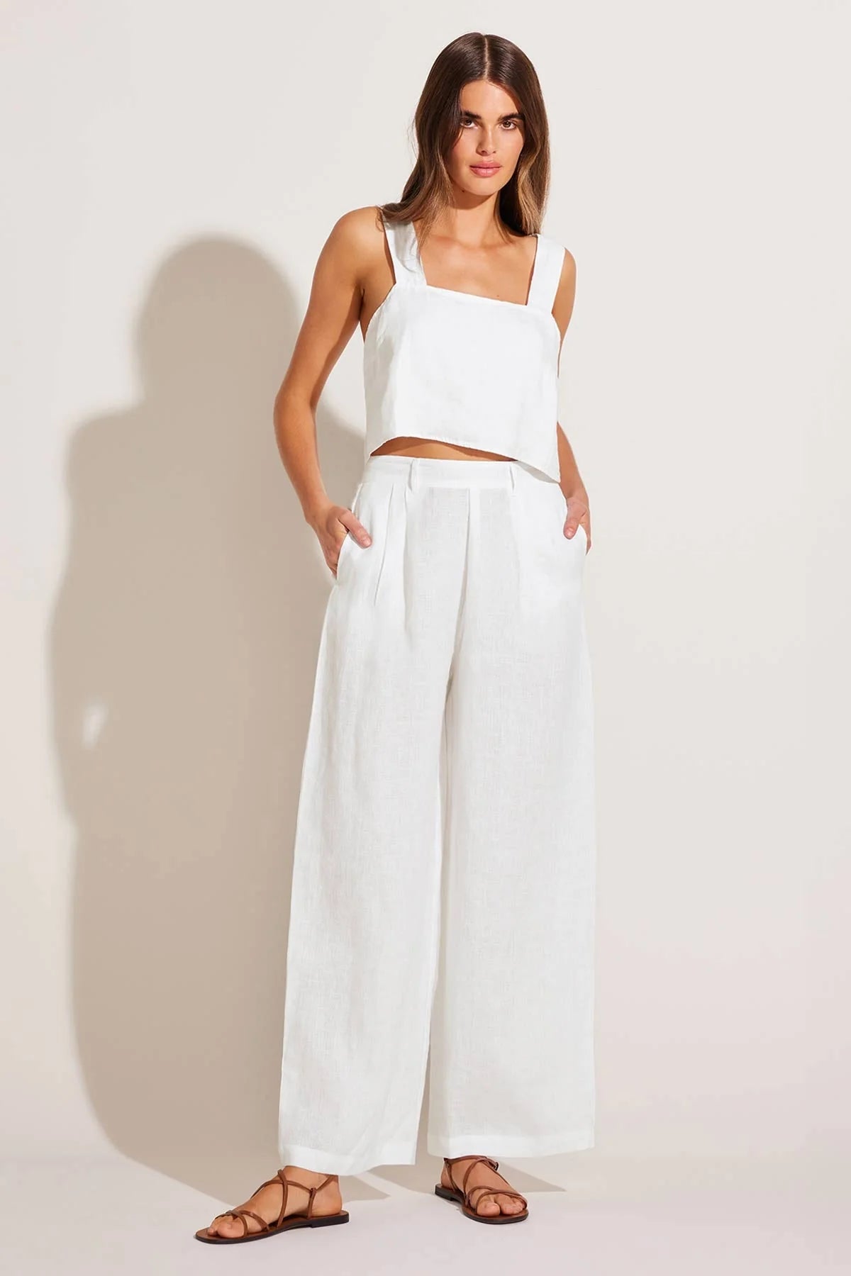 Tallows Crop top White