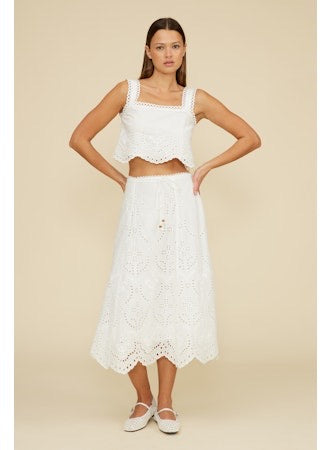 Sia Eyelet Top