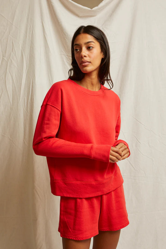 Tyler pullover Poppy Red
