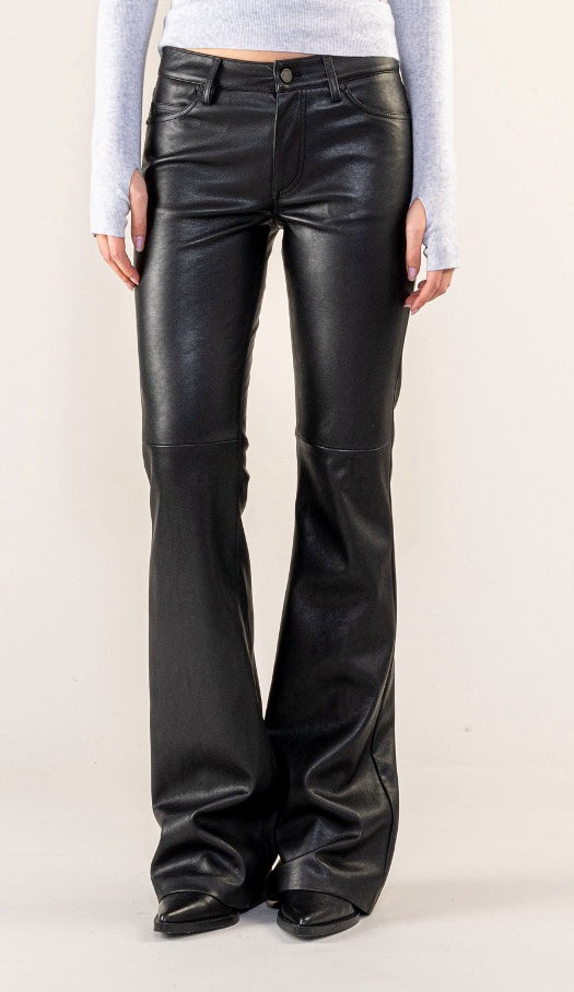 Genevive Leather Pant