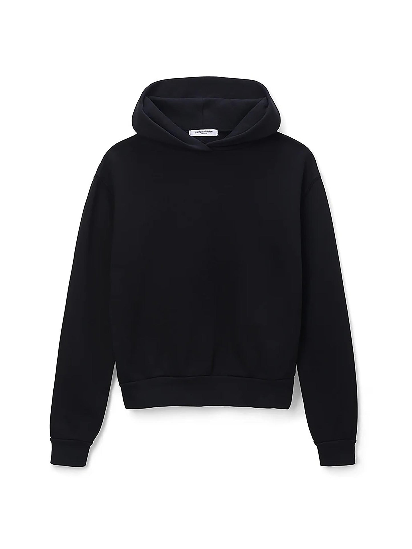 Fleece Pullover Hoodie- True Black