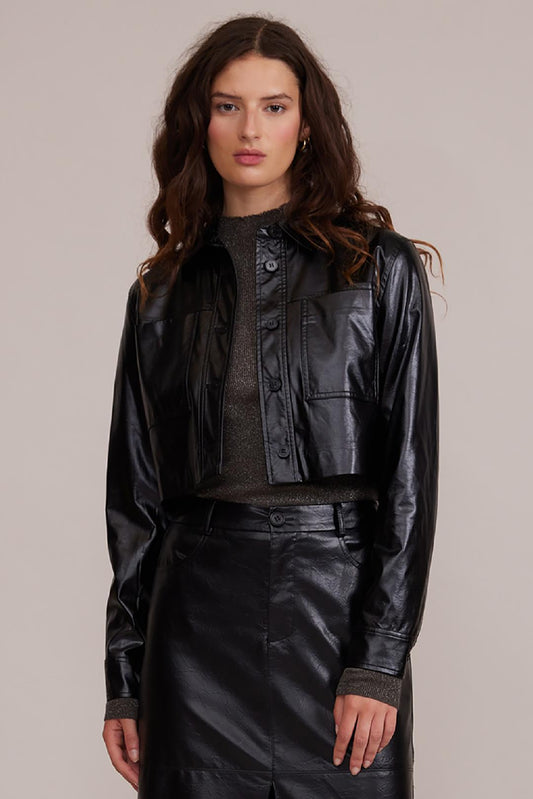 Abbot Cropped Black Jacket