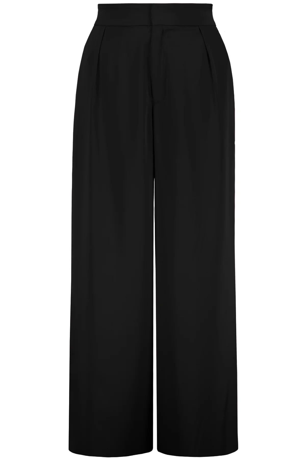 Fluid Satin Pant Black