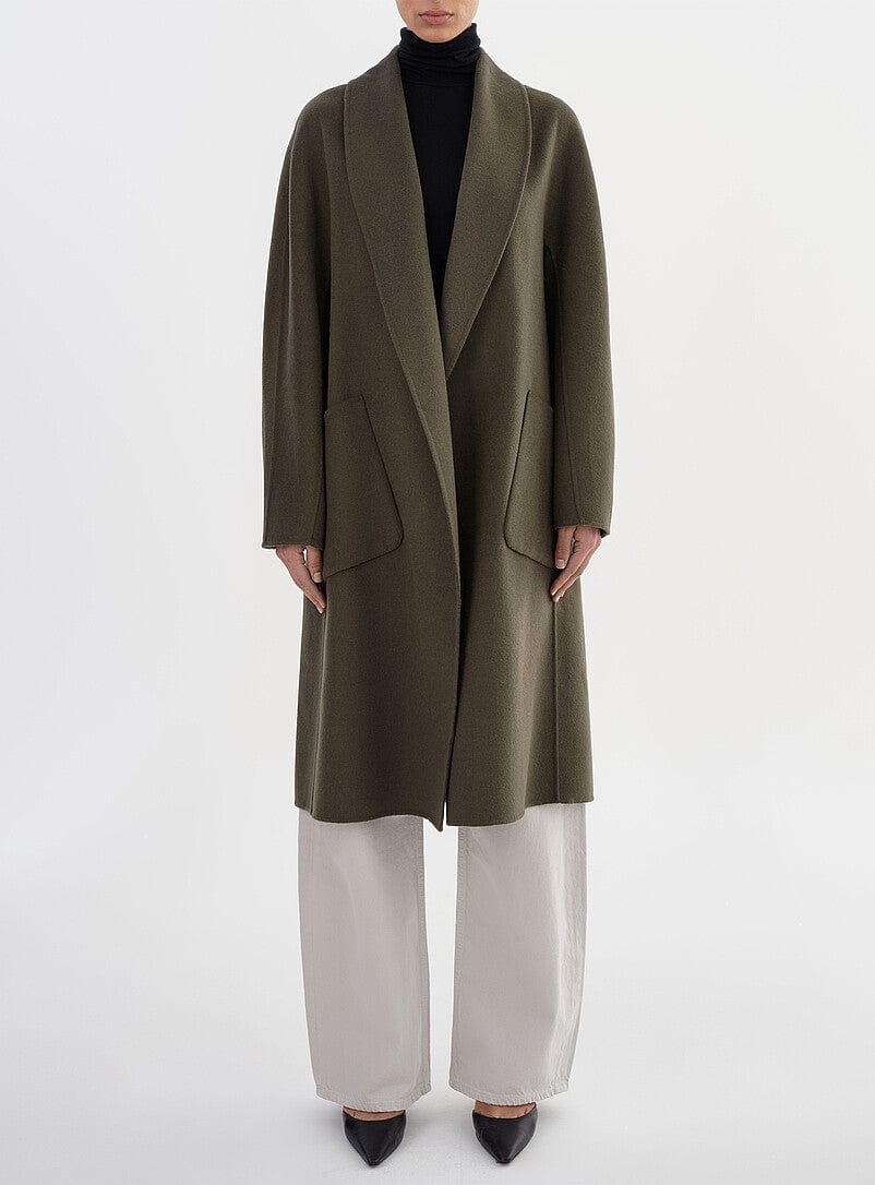 Thara Coat Olive Green