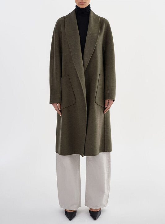 Thara Coat Olive Green