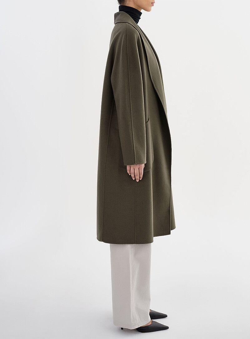 Thara Coat Olive Green