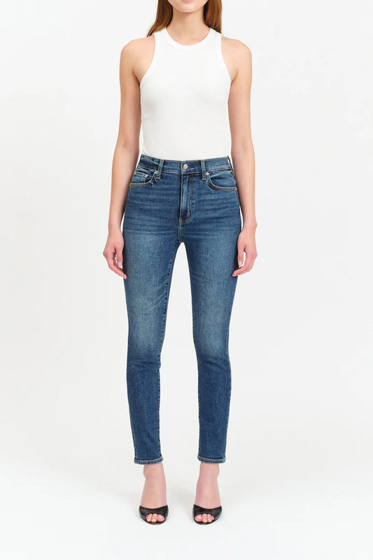 Money Maker High Rise Skinny dark wash