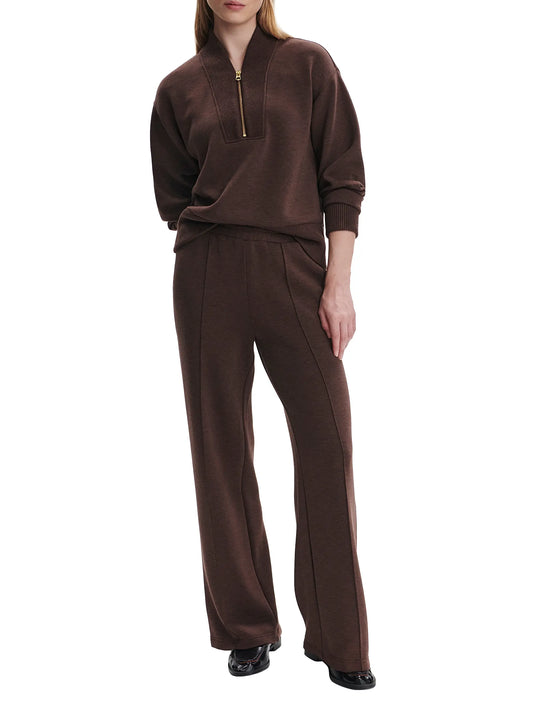 The Wide Leg Pant In Coffee Bean