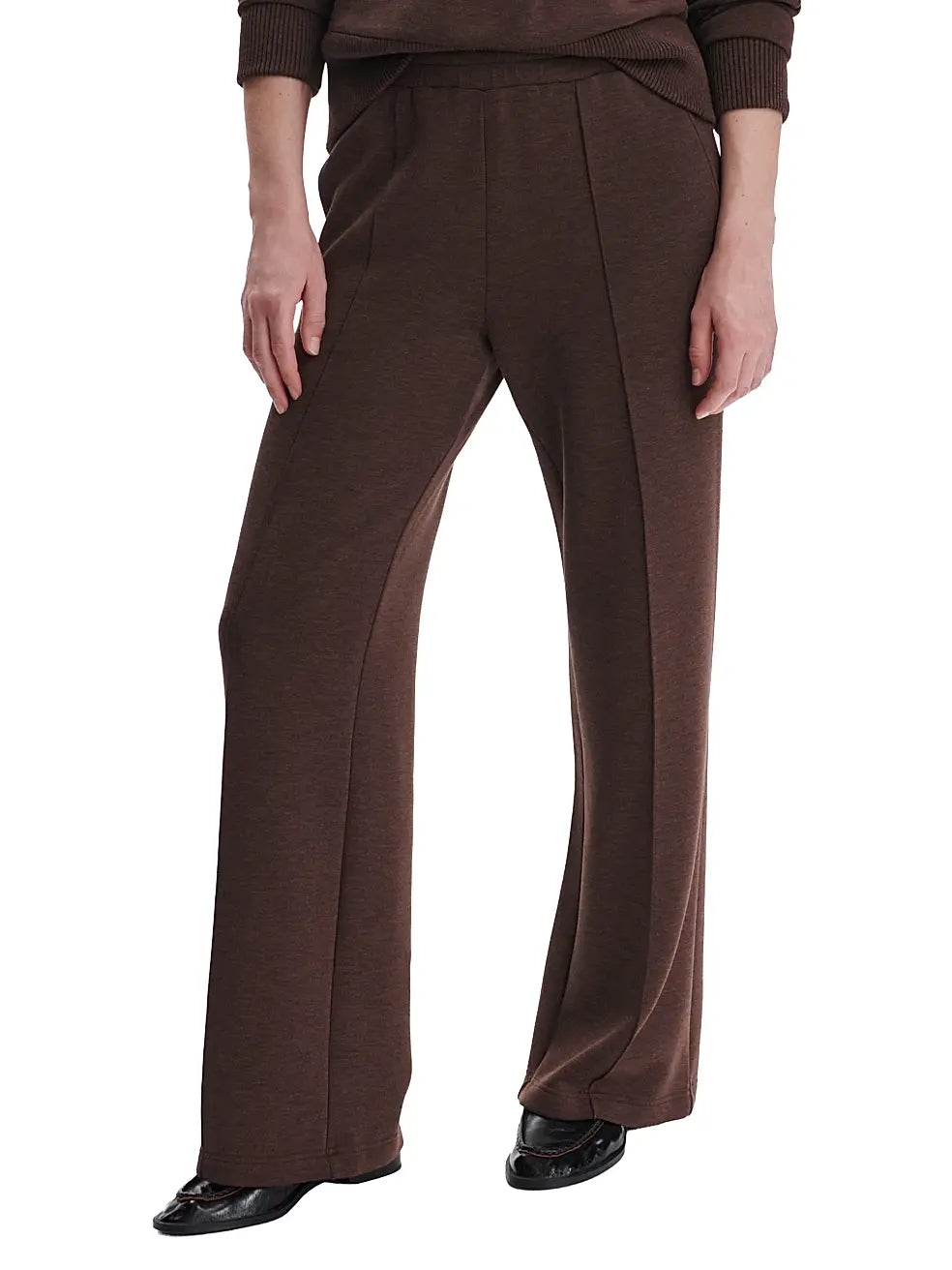 The Wide Leg Pant In Coffee Bean
