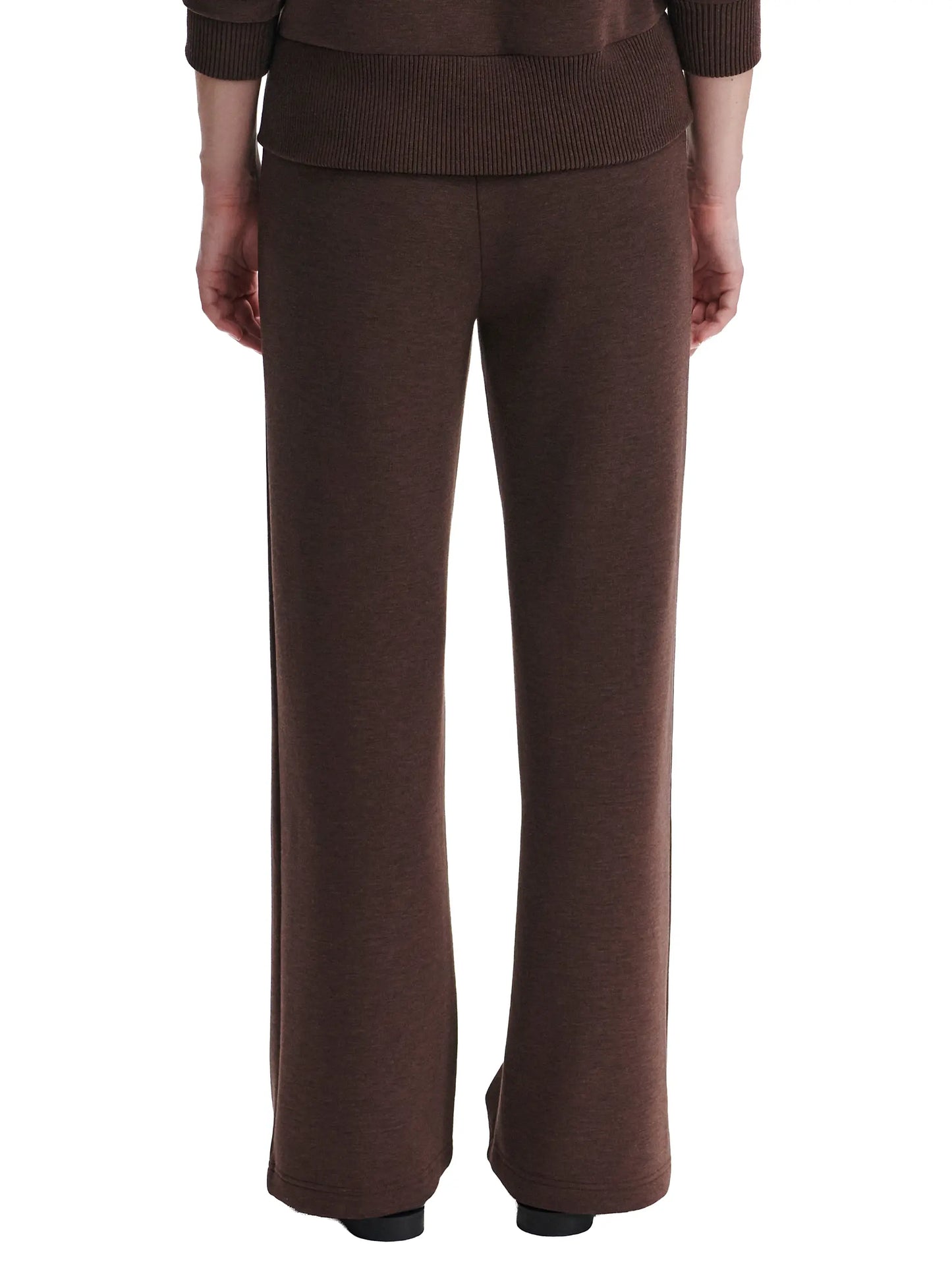 The Wide Leg Pant In Coffee Bean