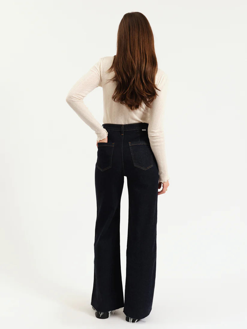 Far Out Rinse Wide Leg