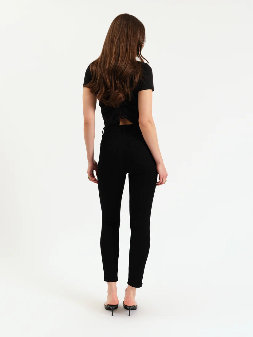 Money Maker High Rise Skinny Black