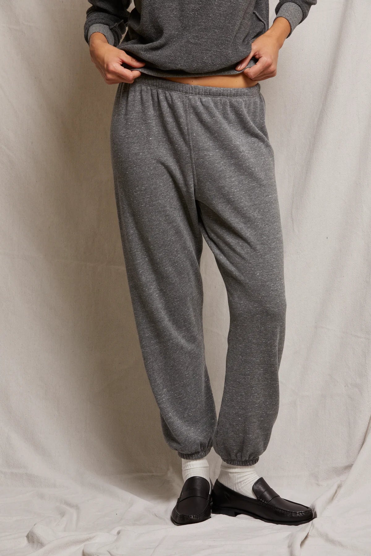 Stevie Heather Grey Sweat Pant