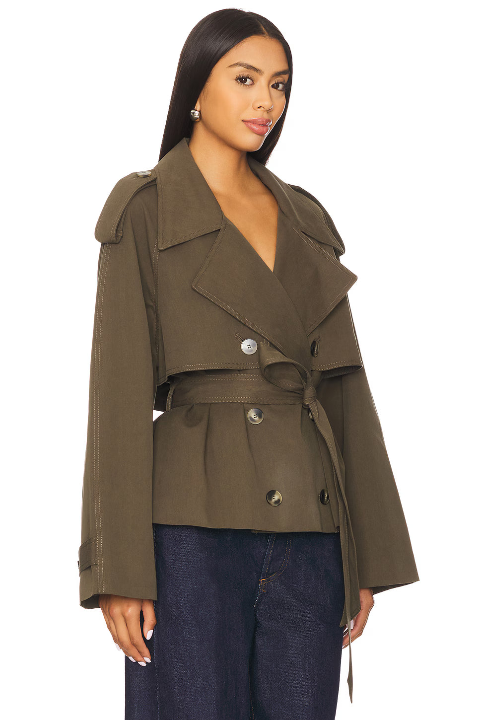 cropped trench