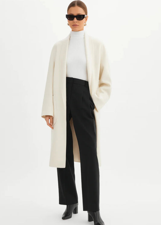 Thara Coat Whisper white